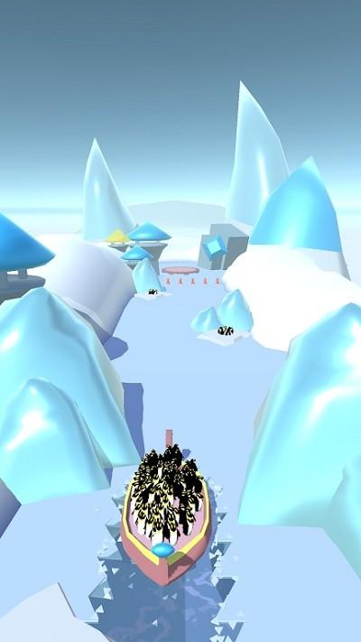 企鹅破冰救援游戏(icebreaker)下载,企鹅破冰救援,救援游戏,闯关游戏