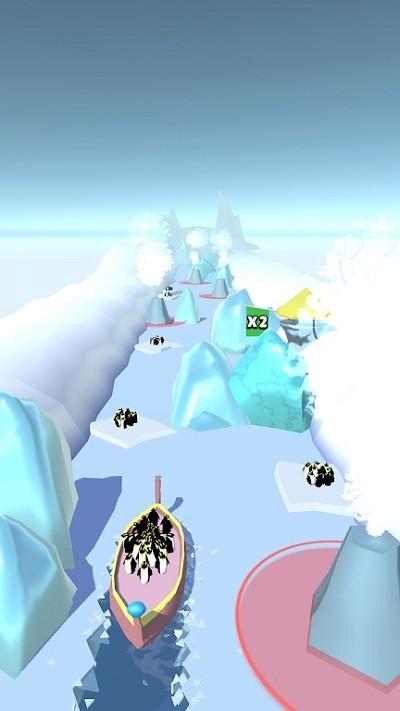 企鹅破冰救援游戏(icebreaker)下载,企鹅破冰救援,救援游戏,闯关游戏